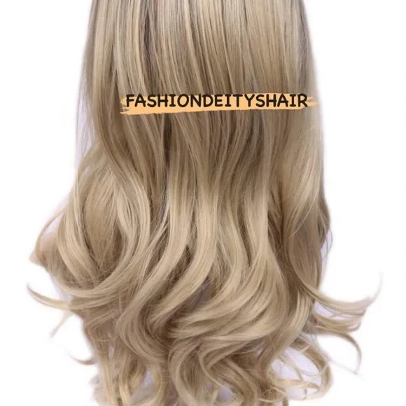 22 BLONDE OMBRE Full Cap WIG … NEW
